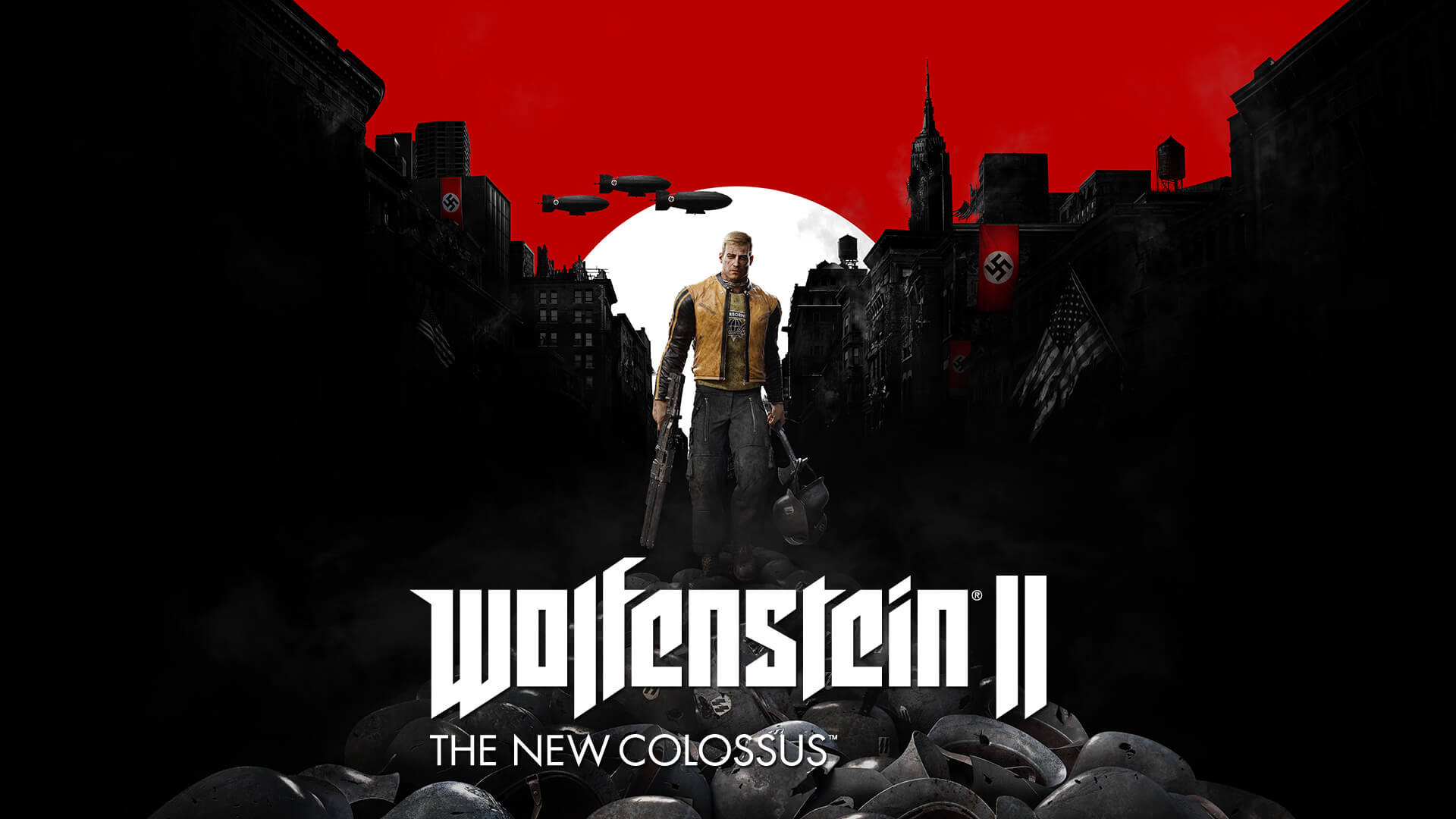 Wolfenstein 2 The New Colossus key art