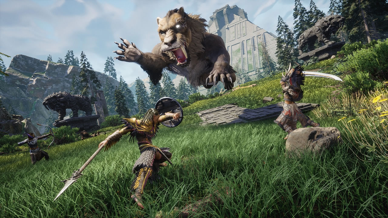 Soulmask, jogo com tema tribal, usa mecânicas parecidas com Palworld