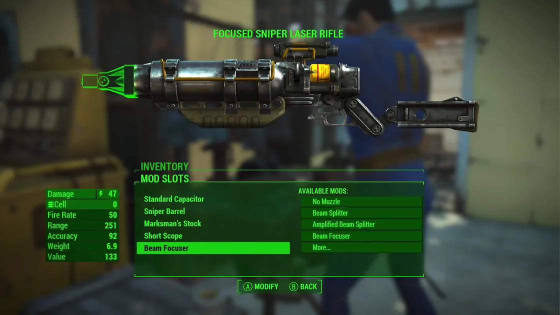 Fallout4 E3 LaserMod.0