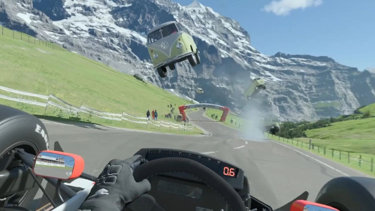 Equipe de Gran Turismo pede desculpas por carros voadores Equipe de Gran Turismo pede desculpas por carros voadores