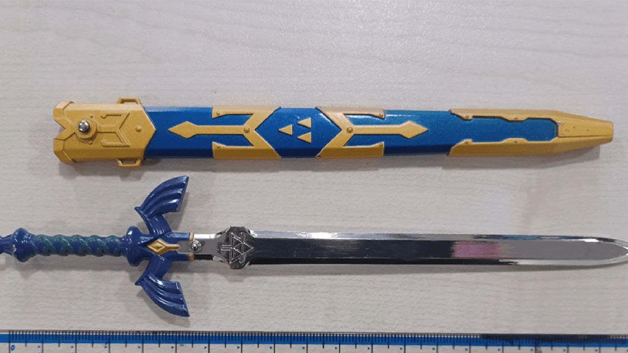 Homem do Reino Unido foi preso por quatro meses por carregar uma réplica de Master Sword de Zelda