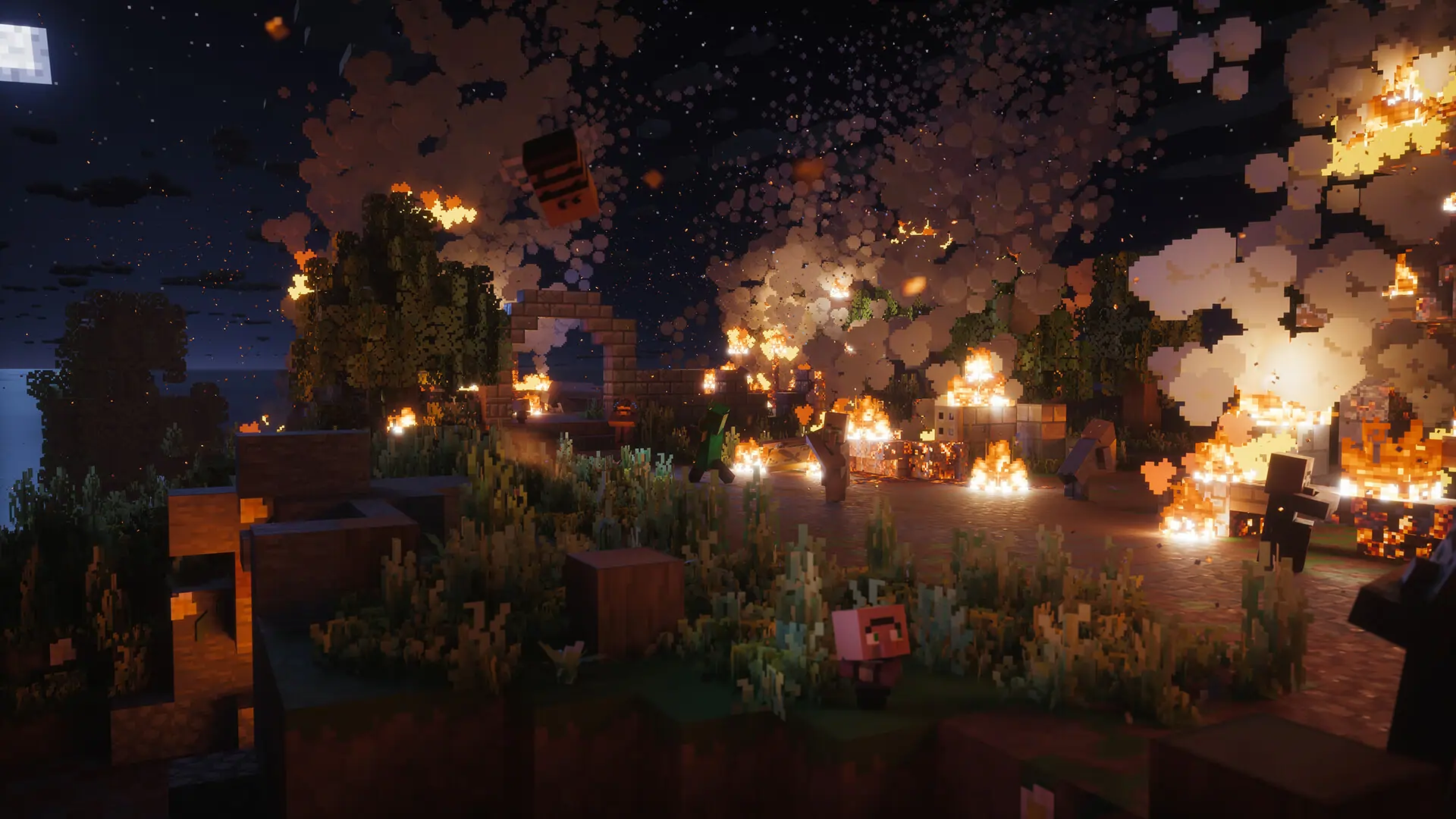 Minecraft Dungeons 2 brilha na Gamescom 2026 com novo sistema de combate e exploração em The Sift