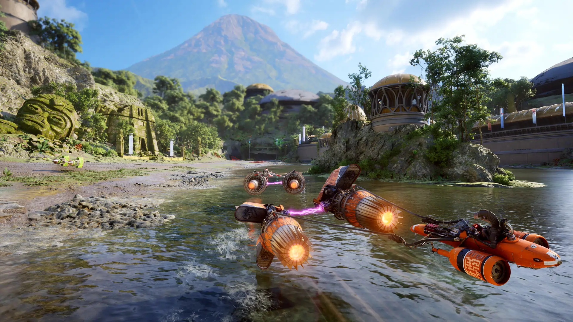 Novo vídeo de Star Wars Galactic Racer revela detalhes intensos sobre os veículos