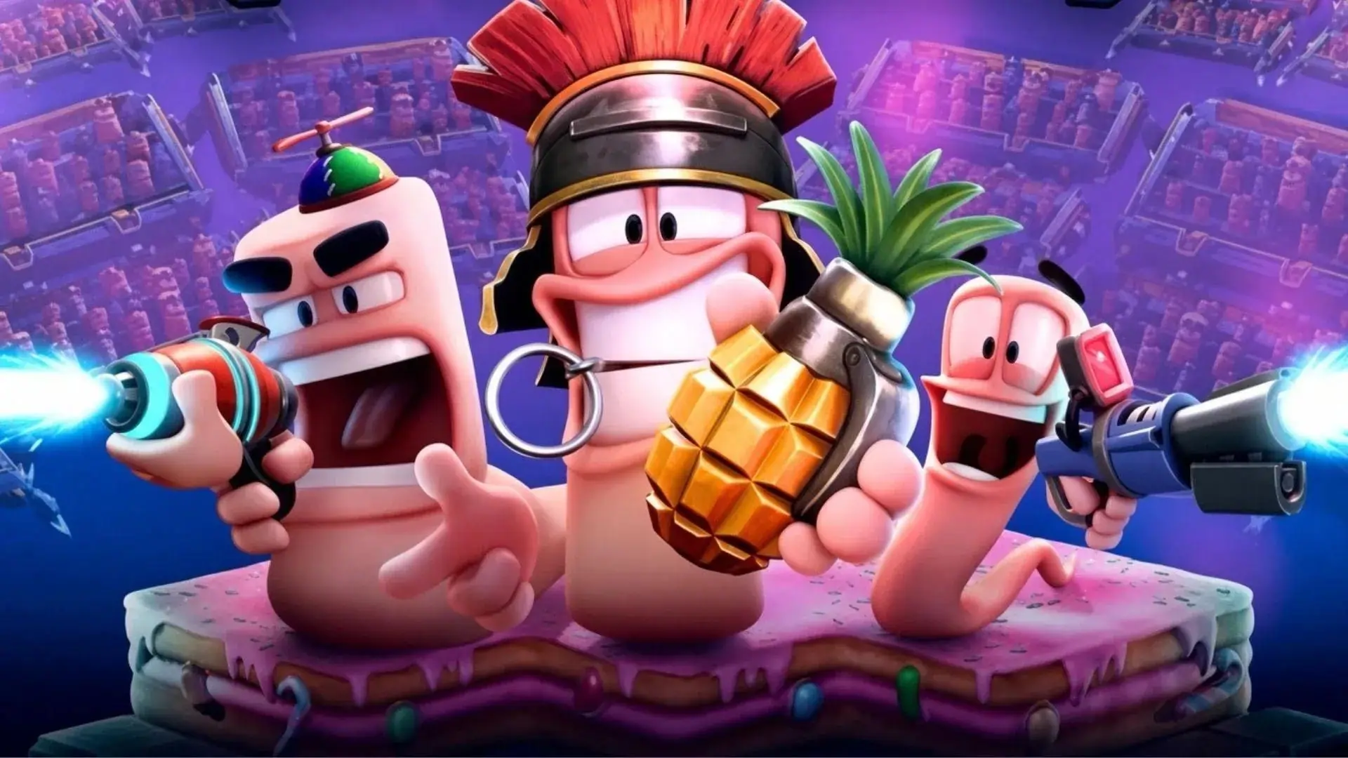 Trailer de Worms Galactic Tactics revela caos tático e elementos de roguelike no espaço