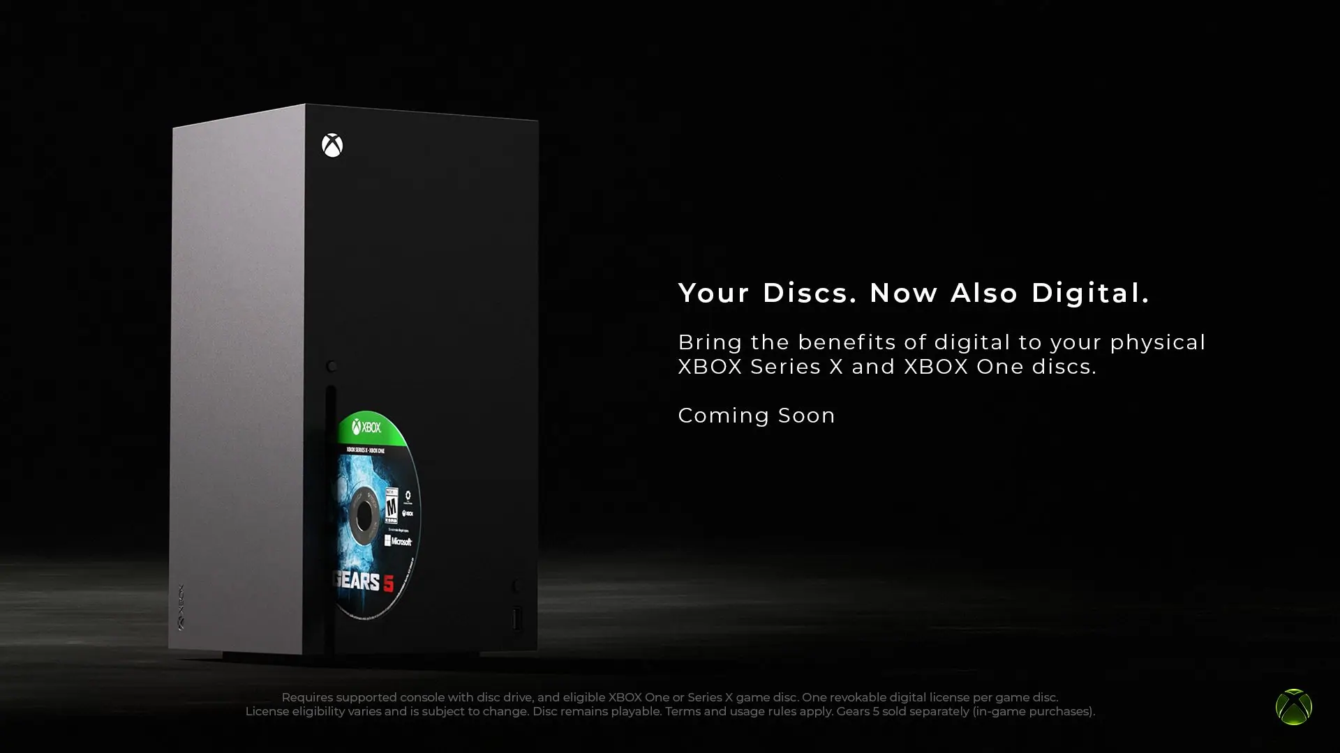 Xbox lança sistema oficial para transformar discos físicos em jogos digitais